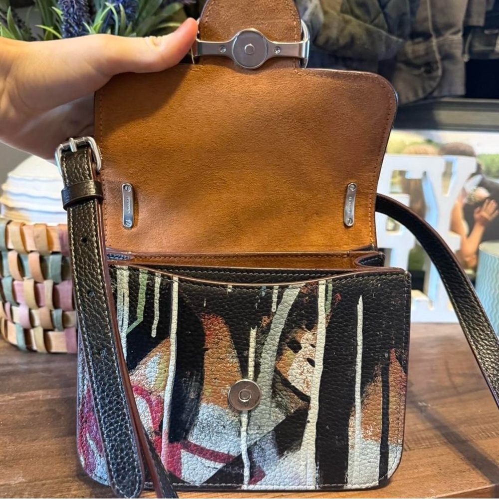 Coach x Mint + Serf Morgan Square Crossbody Like New - Picture 3 of 5